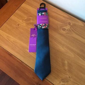 GIANNI FERAUD SILK TIE SET RETAIL 110.00 NWT